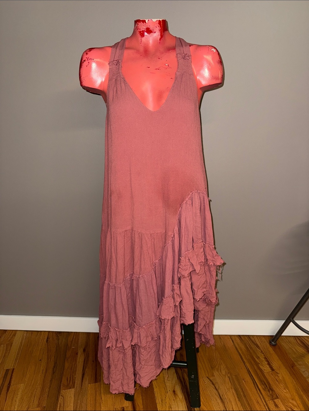 Free People  Ruffle Maxi Dress
